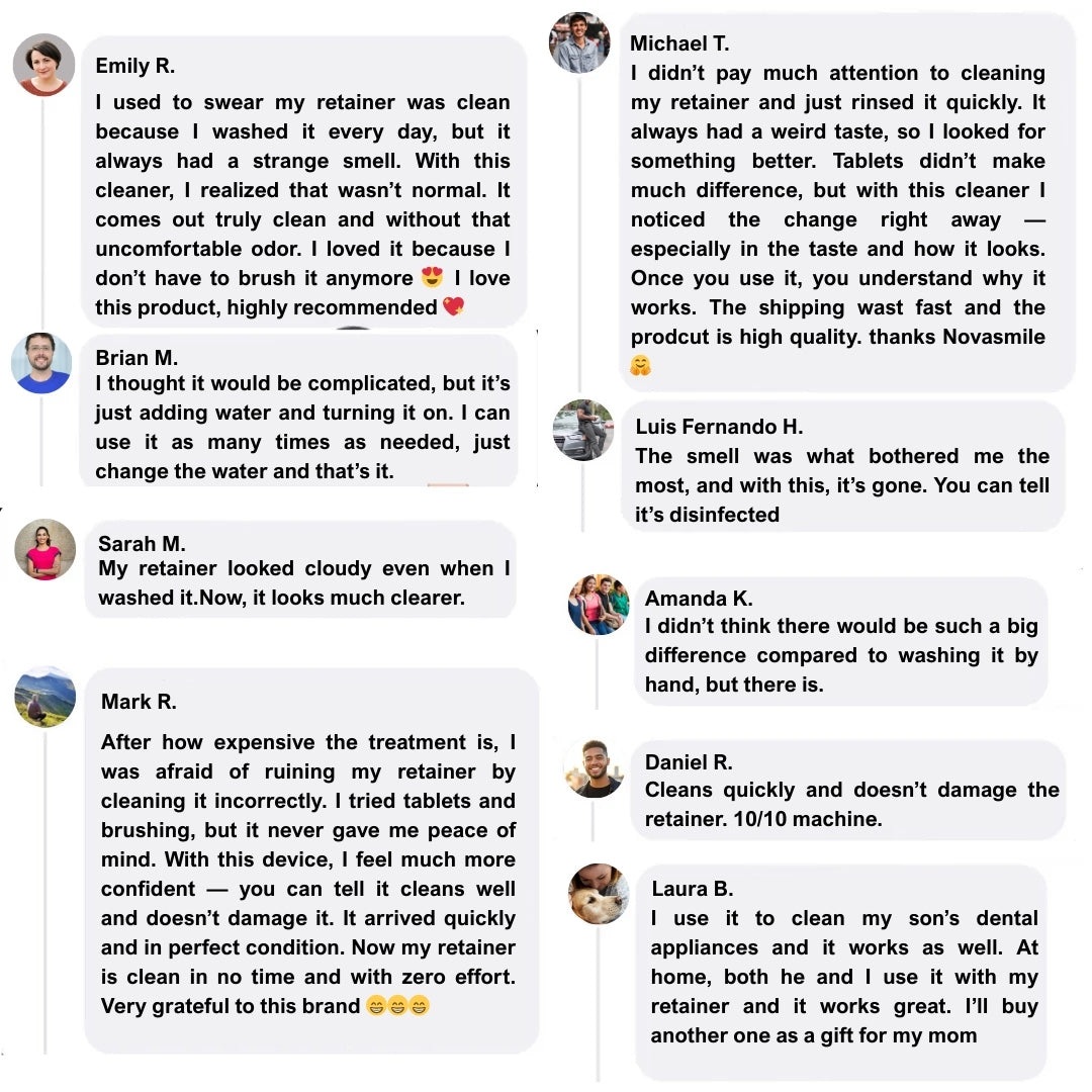 Novasmile™ Ultrasonic Cleaner