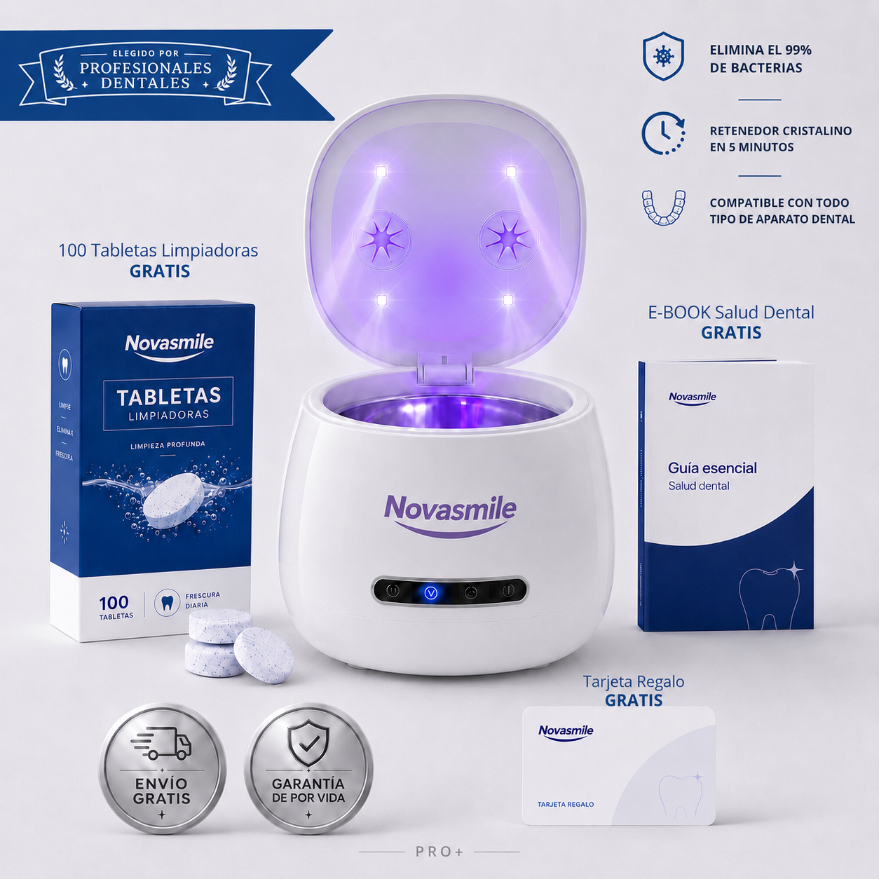 Novasmile™ Limpiador Ultrasónico